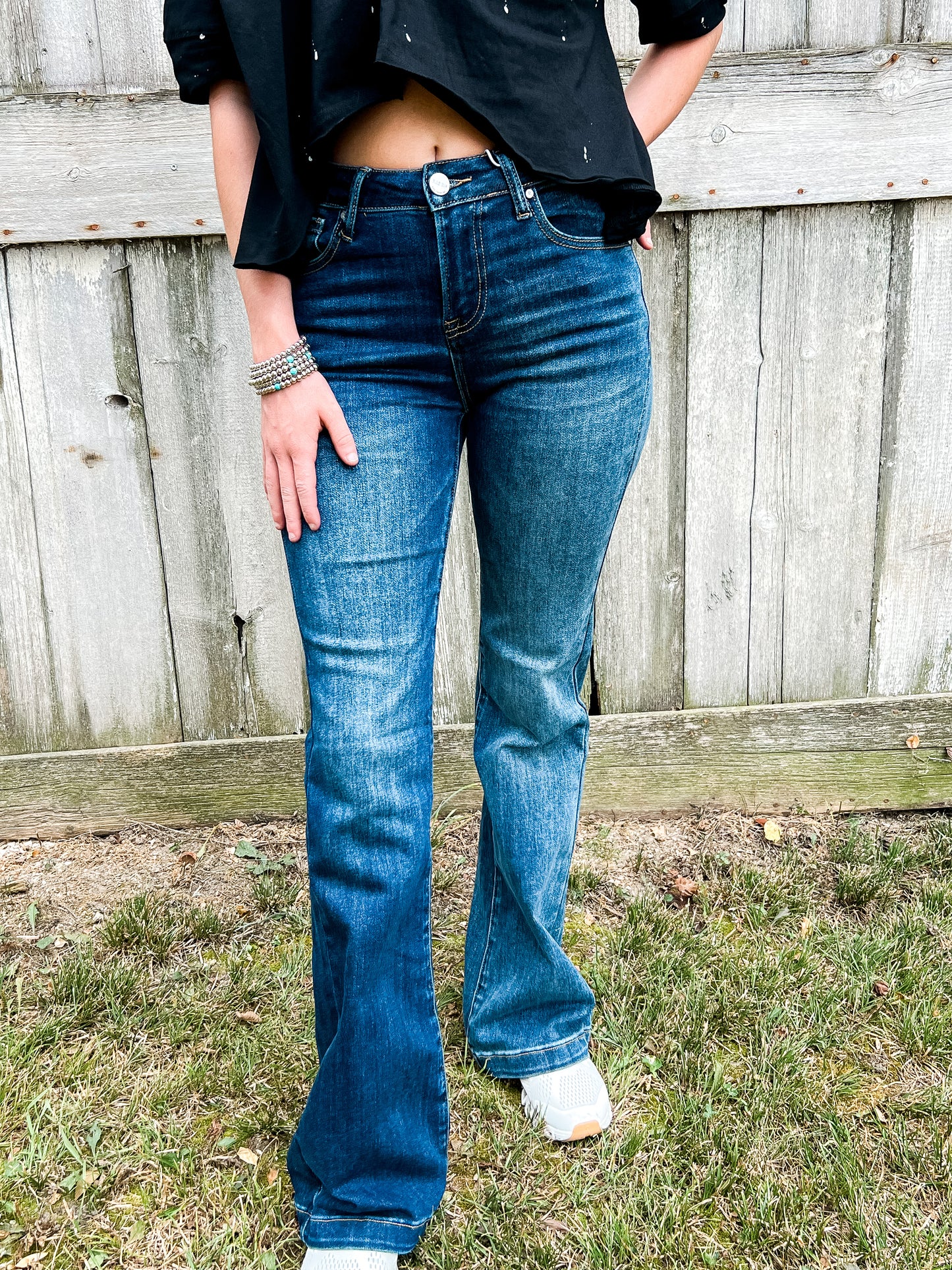 Dixie High Rise Flare Jean