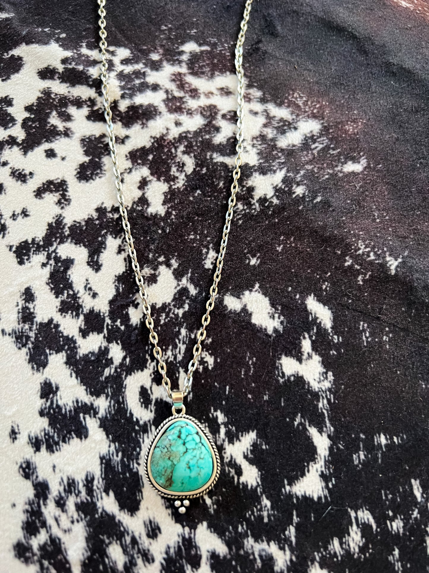 Turquoise Stone Necklace