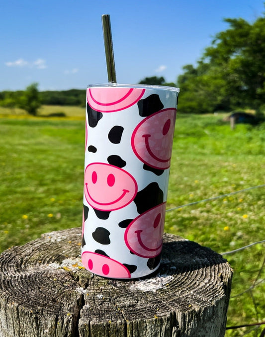 Happy Cow Tumbler