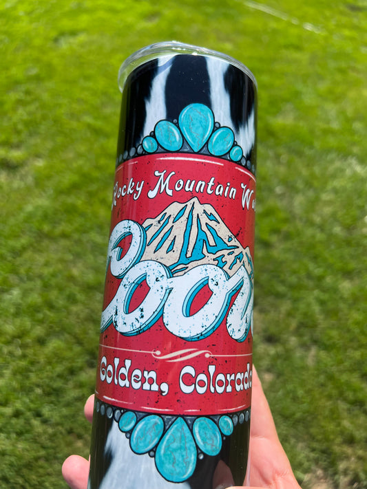 Coors Cowprint 20oz Tumbler