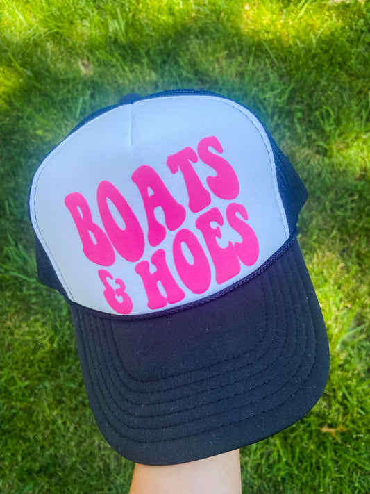 Boats & Hoes Trucker Hat